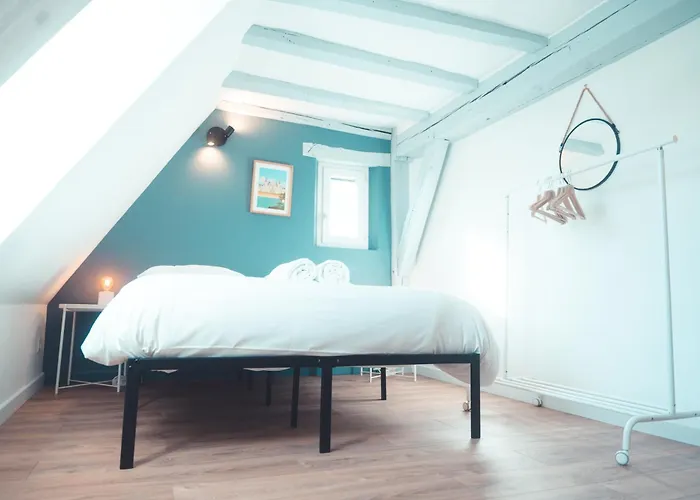 Lägenhet Le Nid Daigle - Spacieux Sous Les Toits *