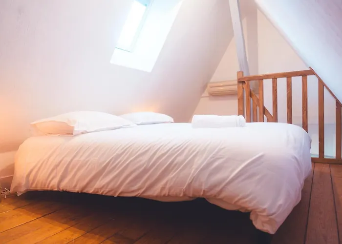 Lägenhet Le Nid Daigle - Spacieux Sous Les Toits *